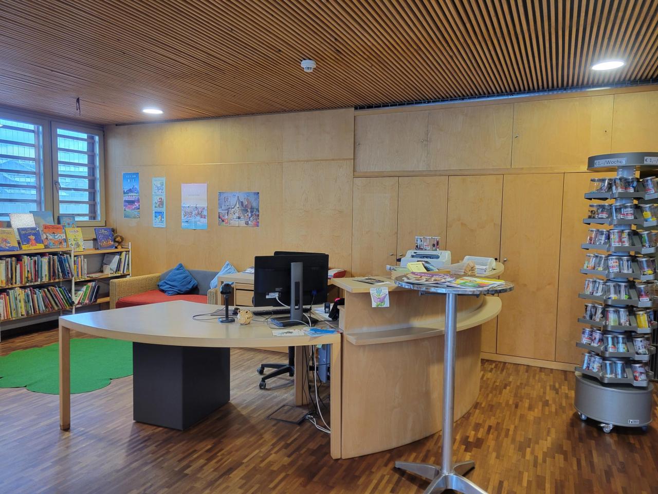 Innenansicht Bücherei